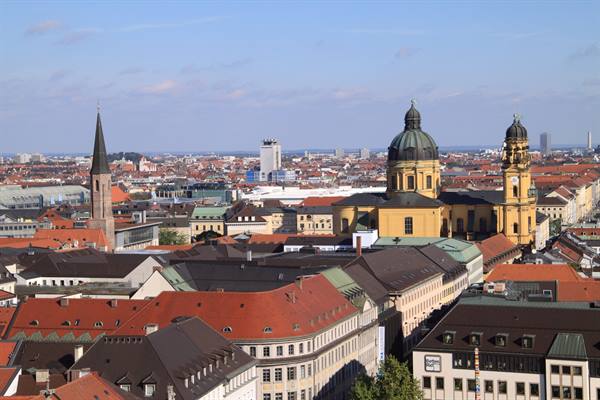 Munich - view from the Neues Rathaus tower