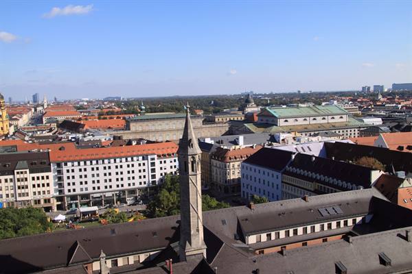 Munich - view from the Neues Rathaus tower