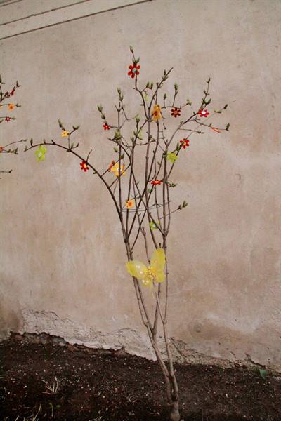 Bled Castle - the Easter tree