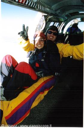 Me and Peter before the big jump!