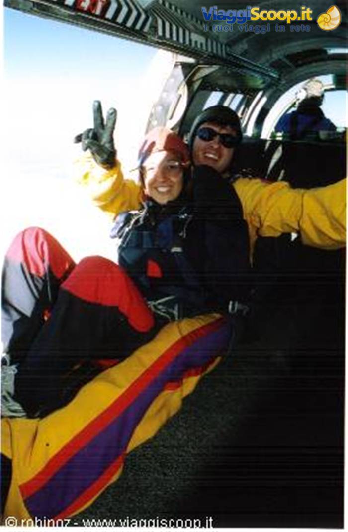 Me and Peter before the big jump!