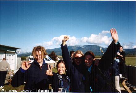 Paul, me, Louise and Brooke after the jump