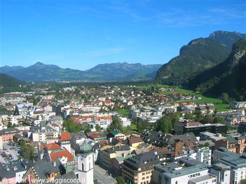 Kufstein seen from the fortress