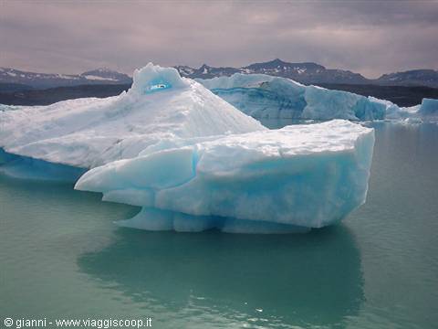 Icebergs on Lake Argentino