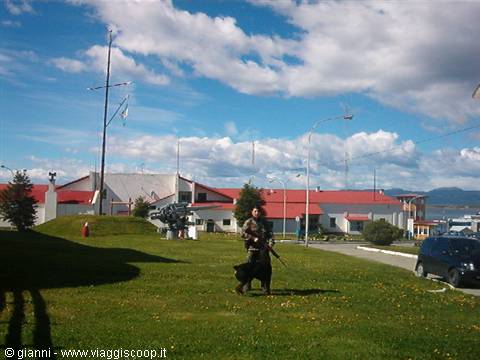 The naval base