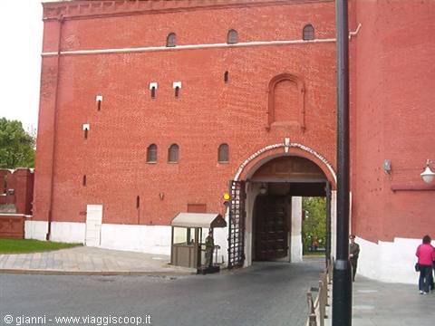 Kremlin, the President's carriage gate