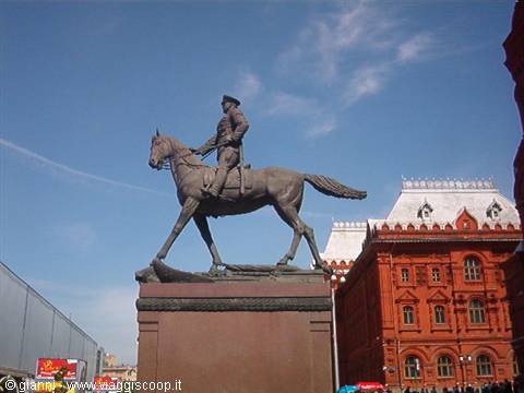 Monument to Marshal Zhukov