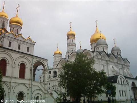Domes of the Kremlin Cathedrals