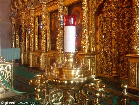 Monastery of St Sergius: iconostasis