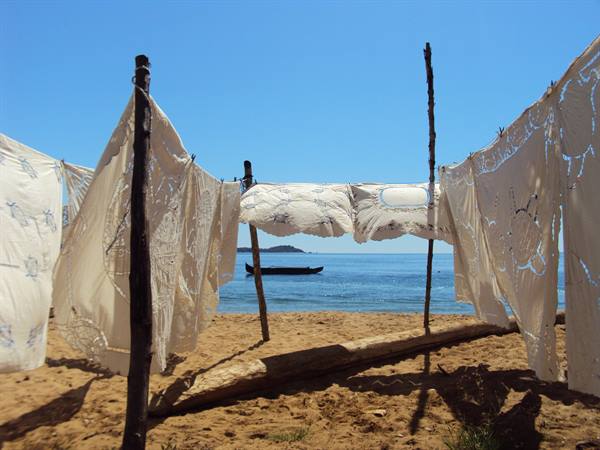 embroidery in Nosy Komba