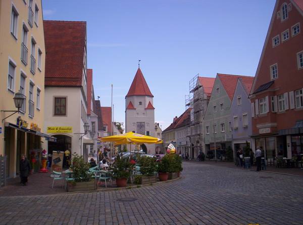 Aichach, Market square and Untere Tor