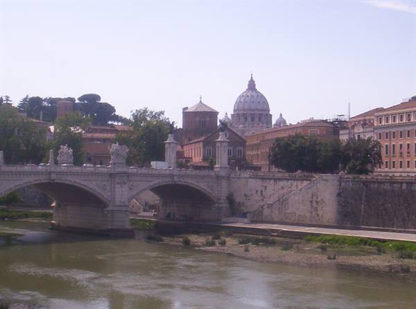 The Tiber and the Cuppolone
