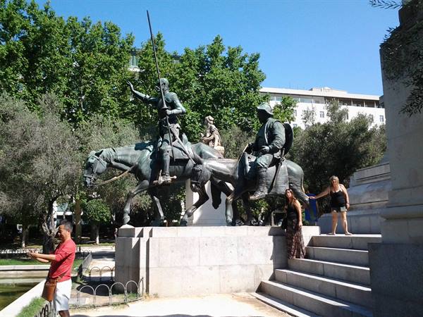 The two heroes of Cervantes