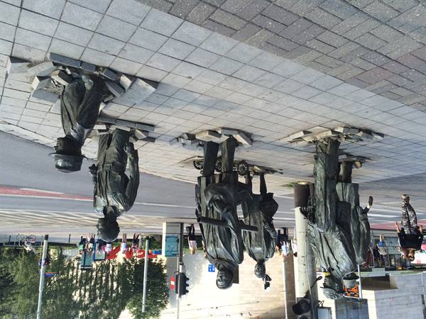 Bronze statues Wroclaw