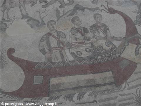 the mosaics of the Villa del Casale