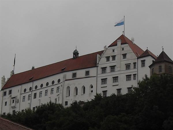 the castle of Landshut