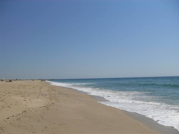 Beach of Tavira island