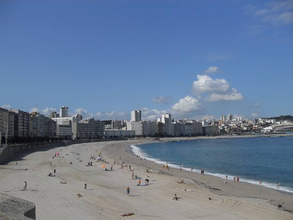 A Coruña seafront