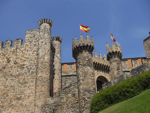 Templar Castle in Ponferrada
