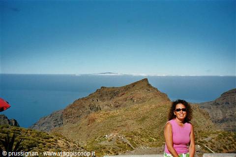 Masca (with the island of La Gomera in the background)