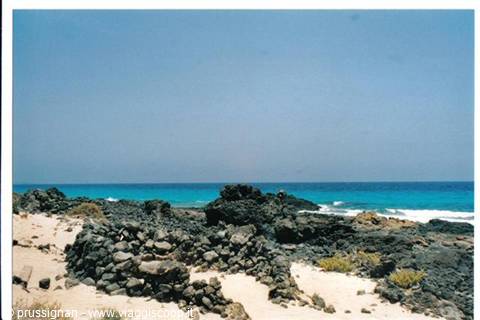 Palette of colours in Lanzarote