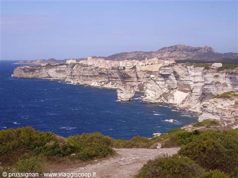 Bonifacio from the Ermitage de la Trinité