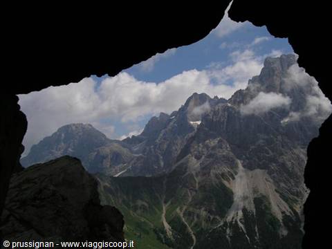 window open on the world from the Piccola Cavallazza