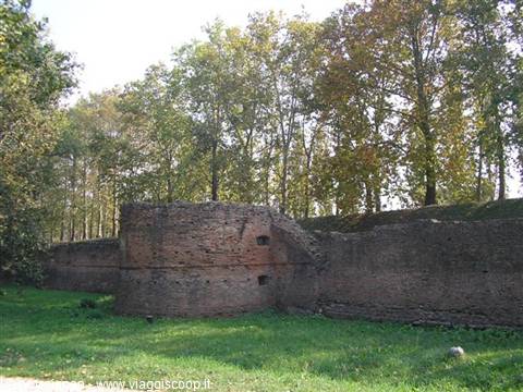 the walls of Ferrara