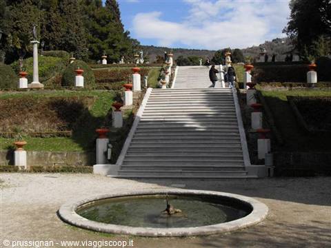 the park of Miramare castle