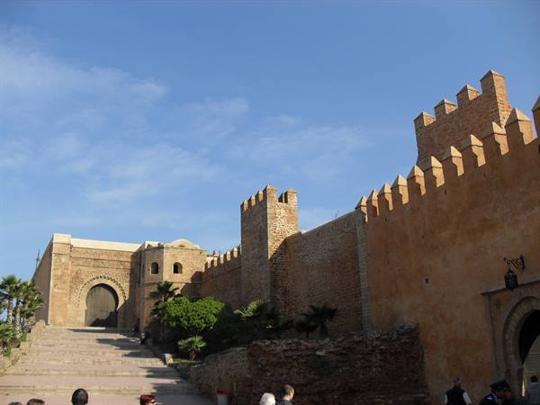 the walls of Casablanca