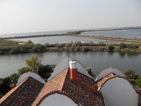 view of the lagoon from the tower