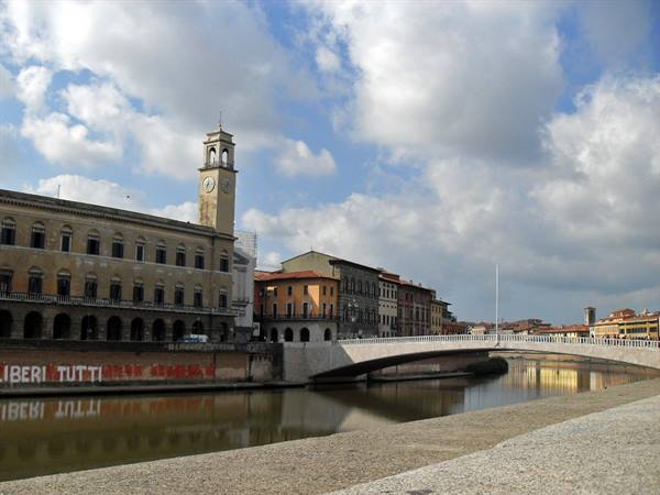 the Arno in Pisa