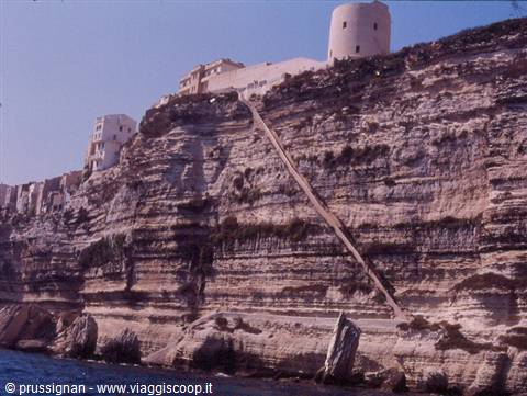Bonifacio, the staircase of the king of Aragon