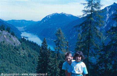 lake Achensee seen from the Karwendel