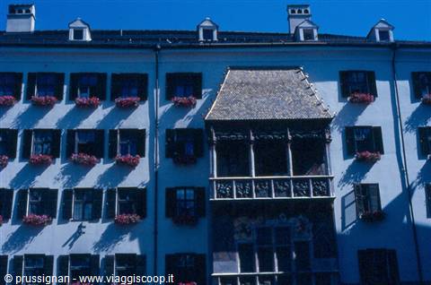 the 'golden roof' of Innsbruck