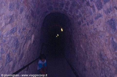 Villefranche the Fort Liberia tunnel