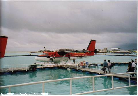 seaplane departure