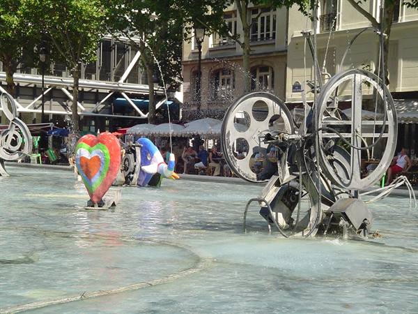 The Stravinsky fountain