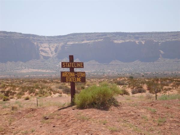 Navajo Indian Reservation - State Line