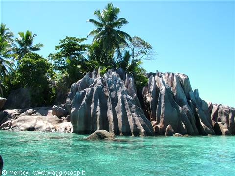 Praslin - islet of Saint Pierre