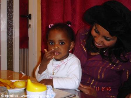 Faten and little Hanin