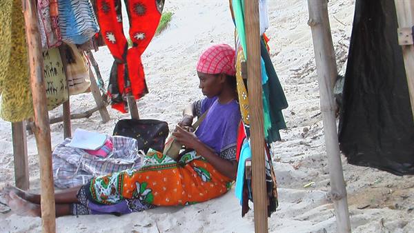 Watamu: souvenir sellers
