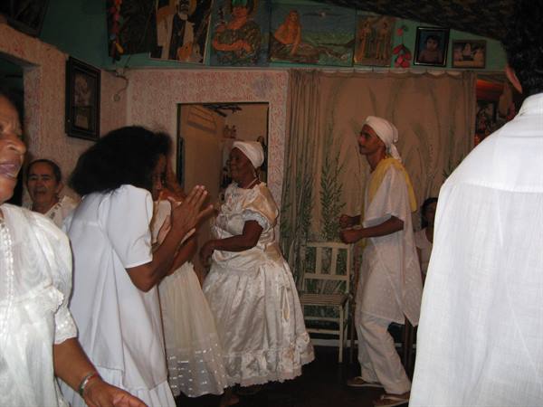 Candomblé rite in Jacintinho