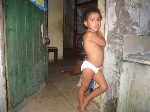 Poverty in the favela