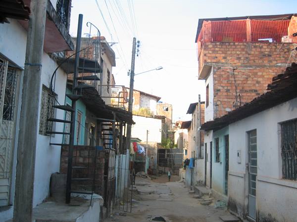 Dwellings in the Novo Horizonte favela