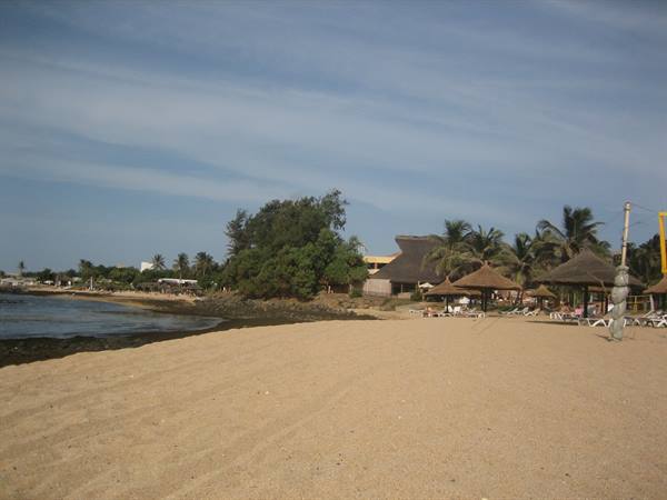 The village beach