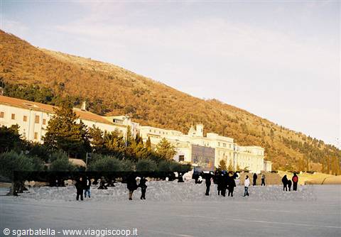 THE SQUARE OF THE CHURCH OF SAN GIOVANNI ROTONDO