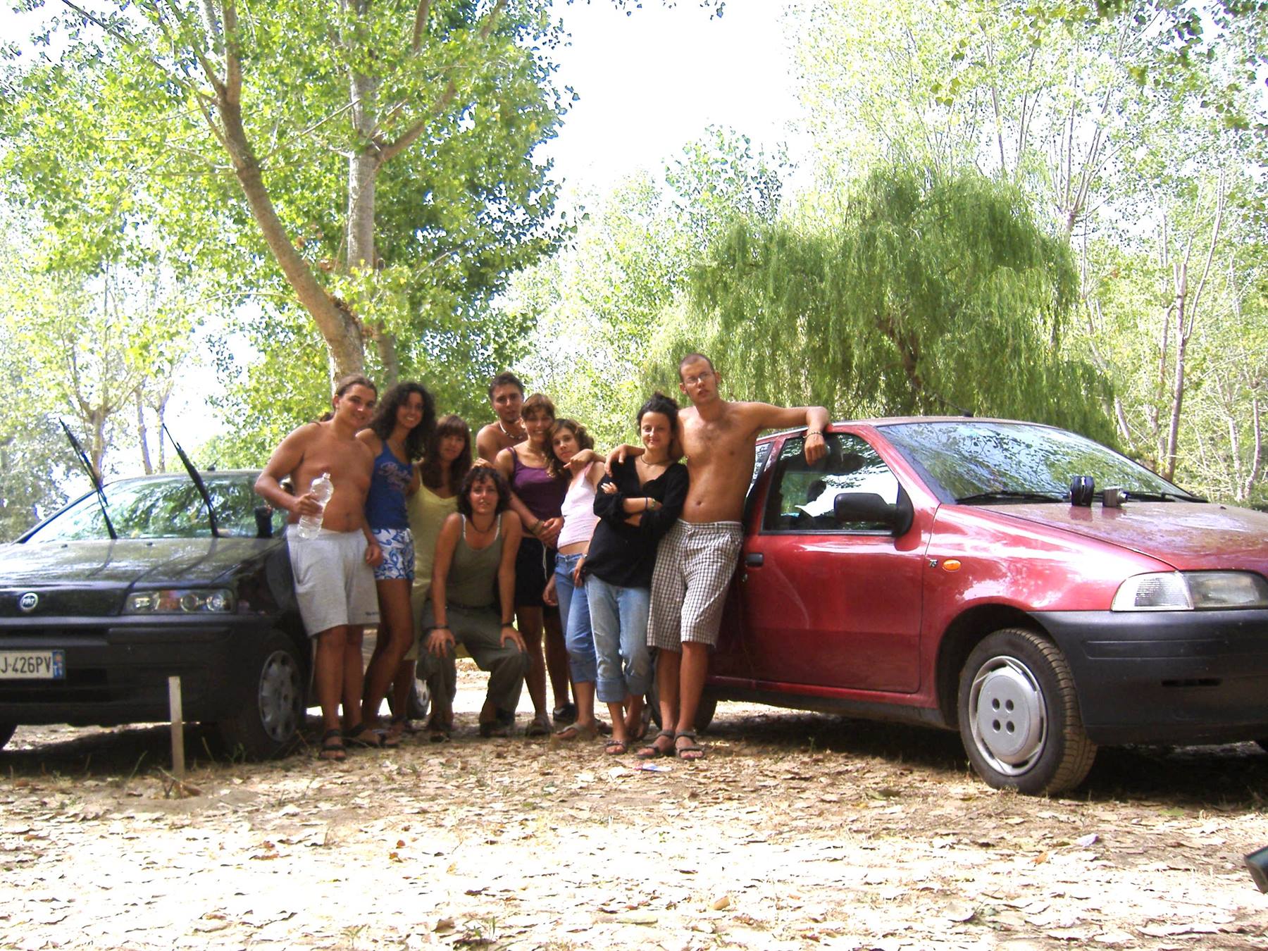 US (from left Franzo, Marika, me, Ilaria, Mazzu, Laura, Roby, Imma and Tobi)