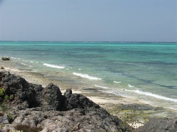 BEACH SEEN FROM THE RESORT