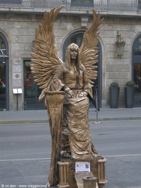 Las Ramblas - Street artists